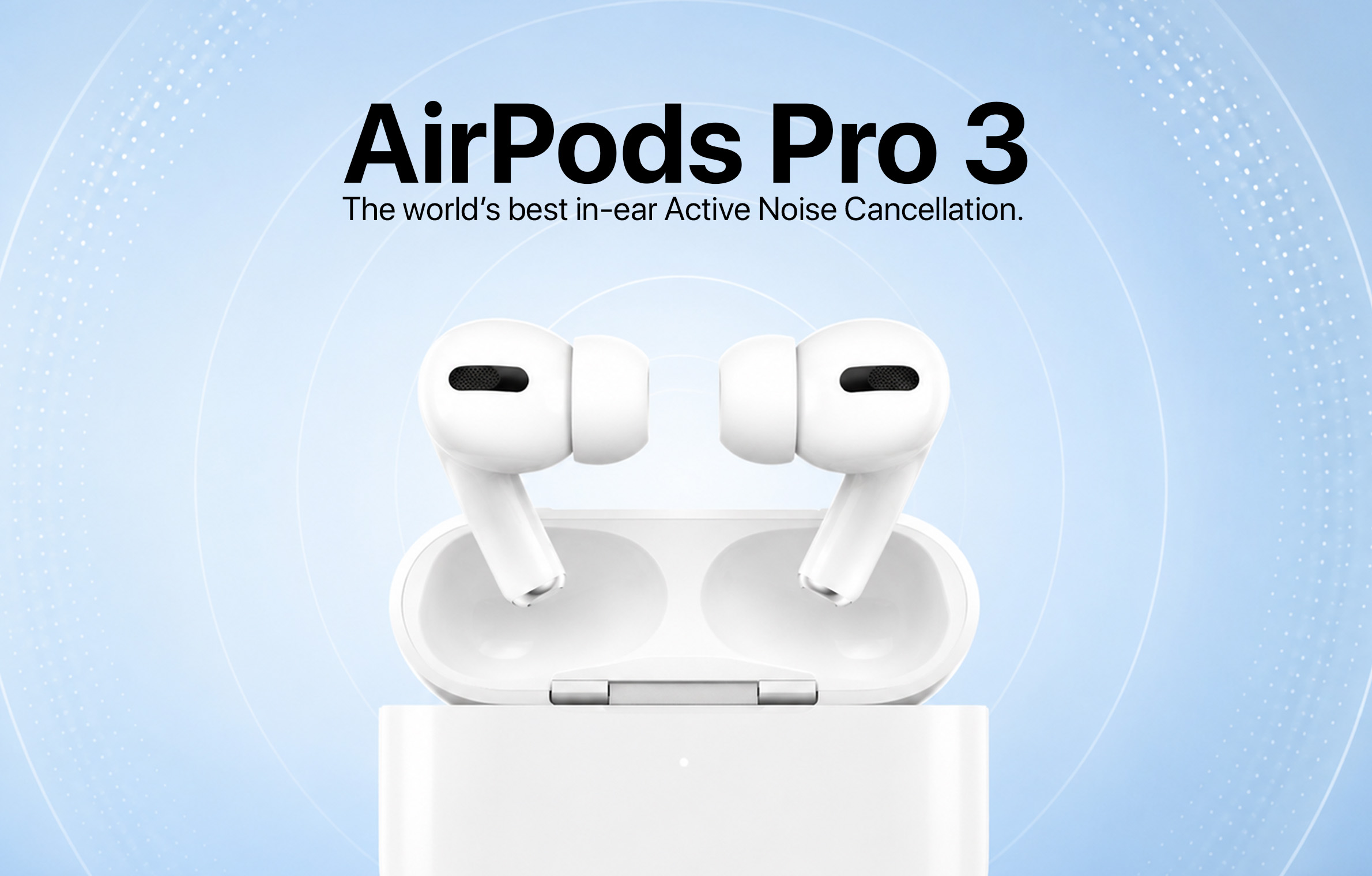 AirPods Pro 3 Banner applex
